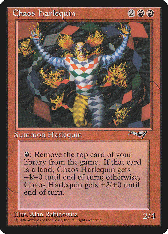 Chaos Harlequin [Alliances] | Card Citadel