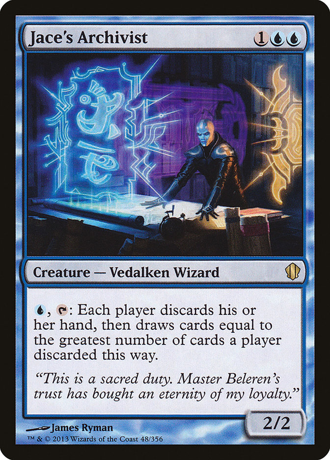 Jace's Archivist [Commander 2013] | Card Citadel