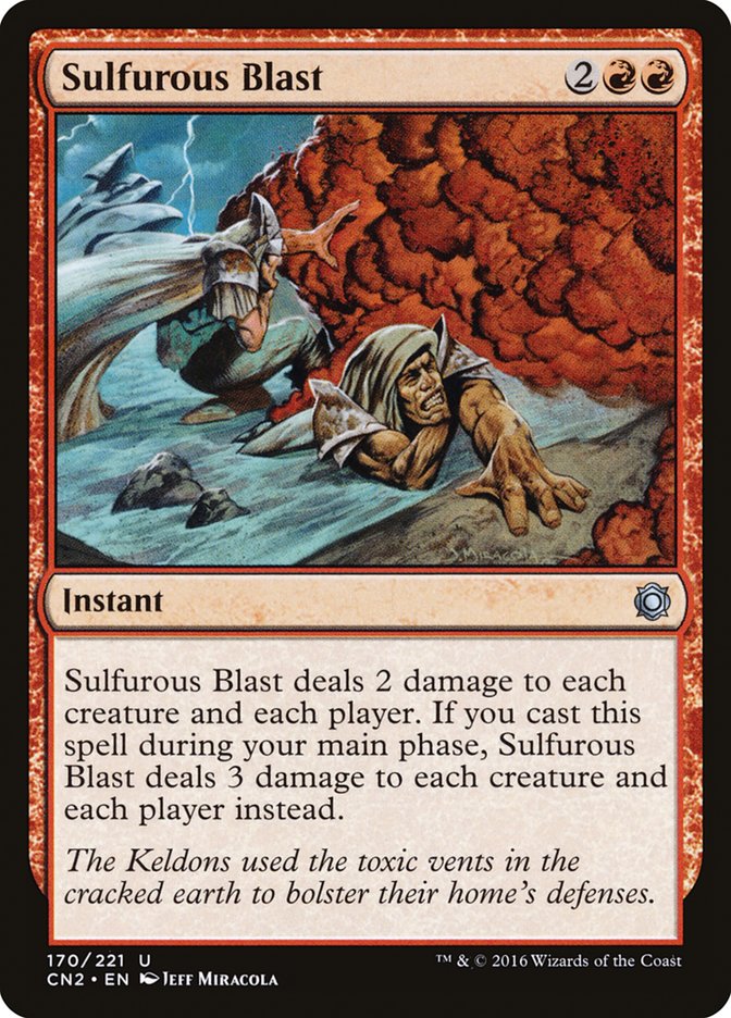 Sulfurous Blast [Conspiracy: Take the Crown] | Card Citadel