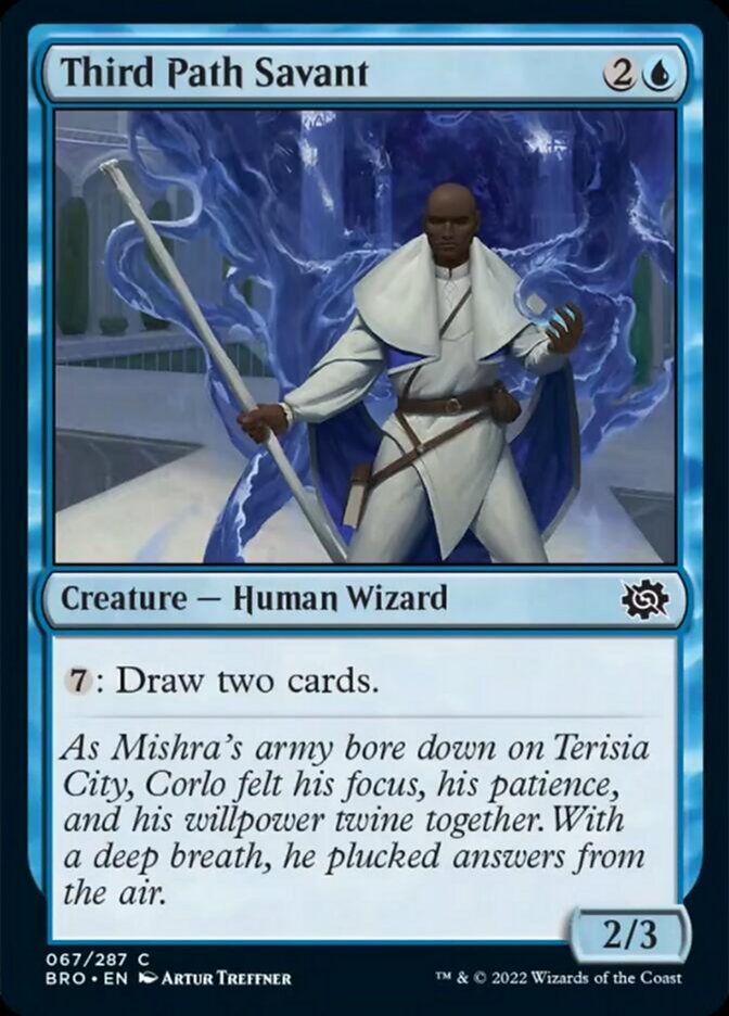 Third Path Savant [The Brothers' War] | Card Citadel