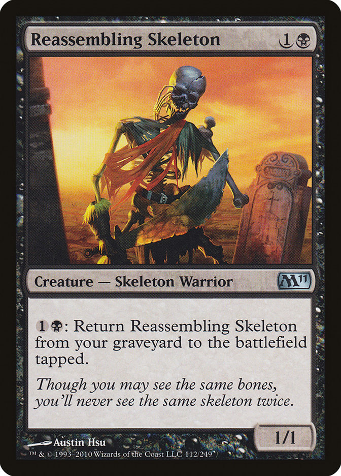 Reassembling Skeleton [Magic 2011] | Card Citadel