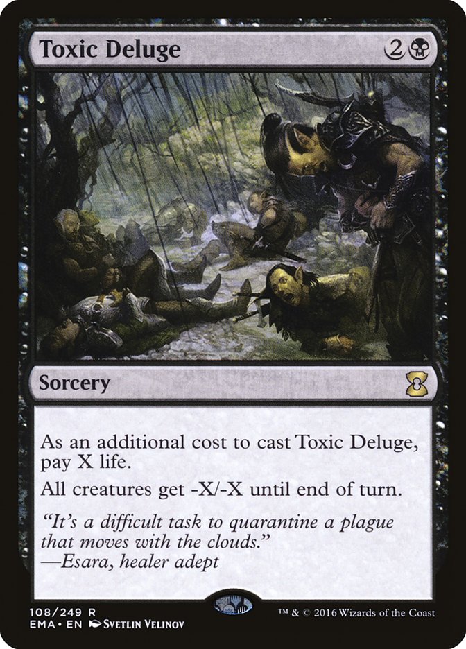 Toxic Deluge [Eternal Masters] | Card Citadel