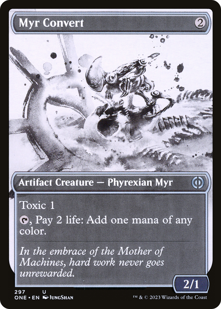 Myr Convert (Showcase Ichor) [Phyrexia: All Will Be One] | Card Citadel