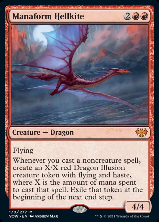 Manaform Hellkite [Innistrad: Crimson Vow] | Card Citadel