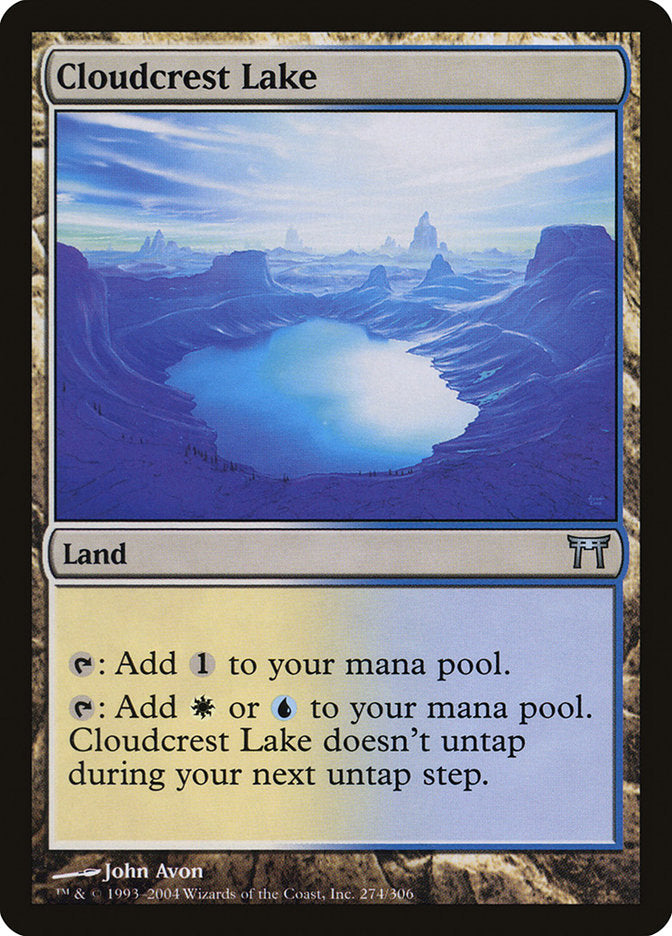 Cloudcrest Lake [Champions of Kamigawa] | Card Citadel