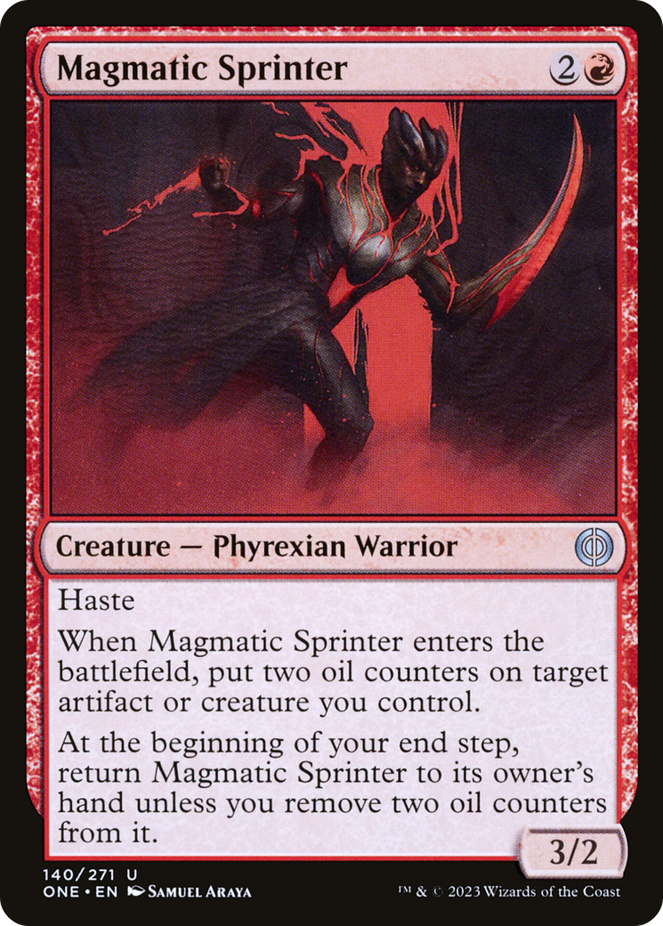 Magmatic Sprinter [Phyrexia: All Will Be One] | Card Citadel