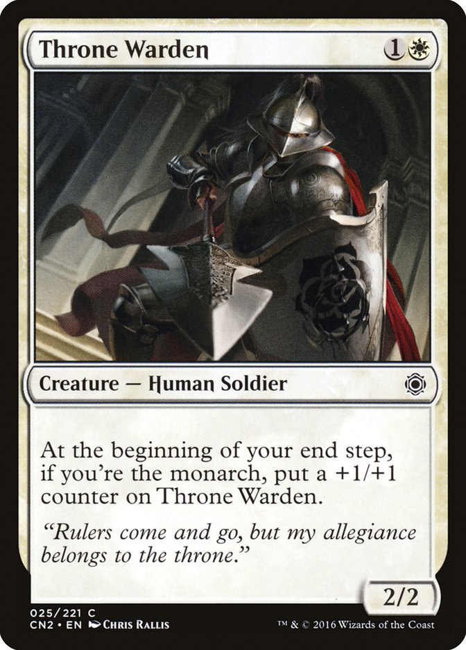 Throne Warden [Conspiracy: Take the Crown] | Card Citadel