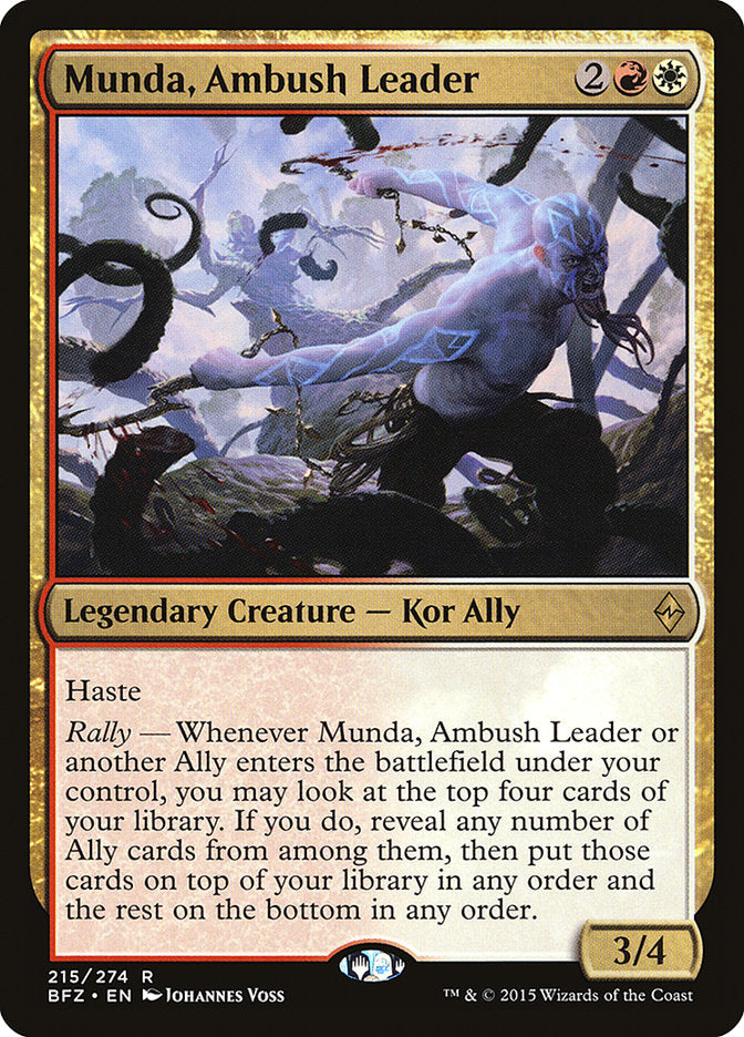 Munda, Ambush Leader [Battle for Zendikar] | Card Citadel
