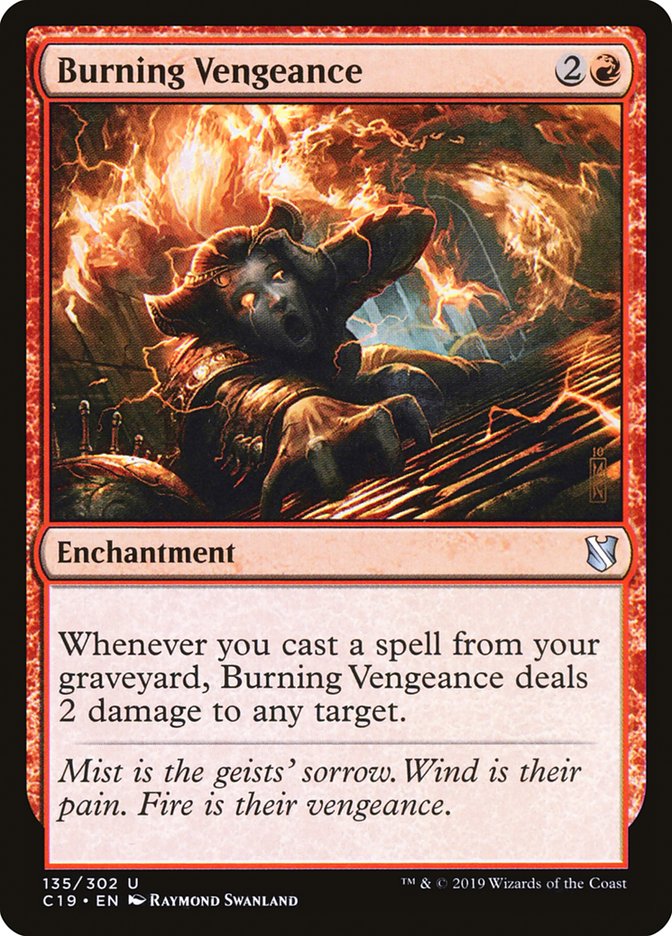 Burning Vengeance [Commander 2019] | Card Citadel