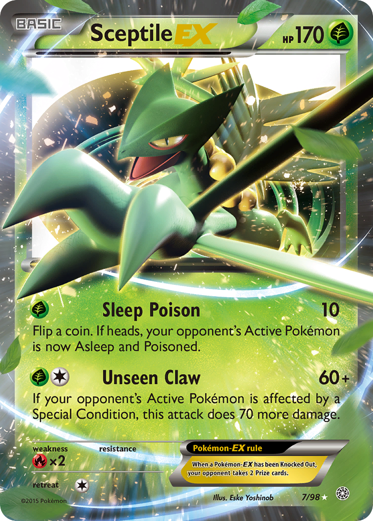 Sceptile EX (7/98) [XY: Ancient Origins] | Card Citadel