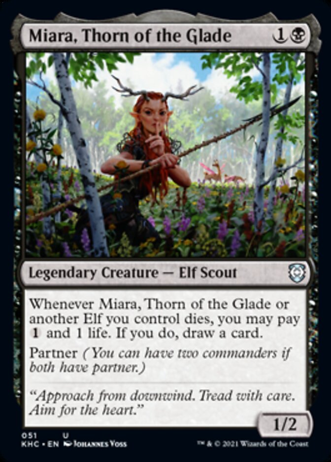 Miara, Thorn of the Glade [Kaldheim Commander] | Card Citadel