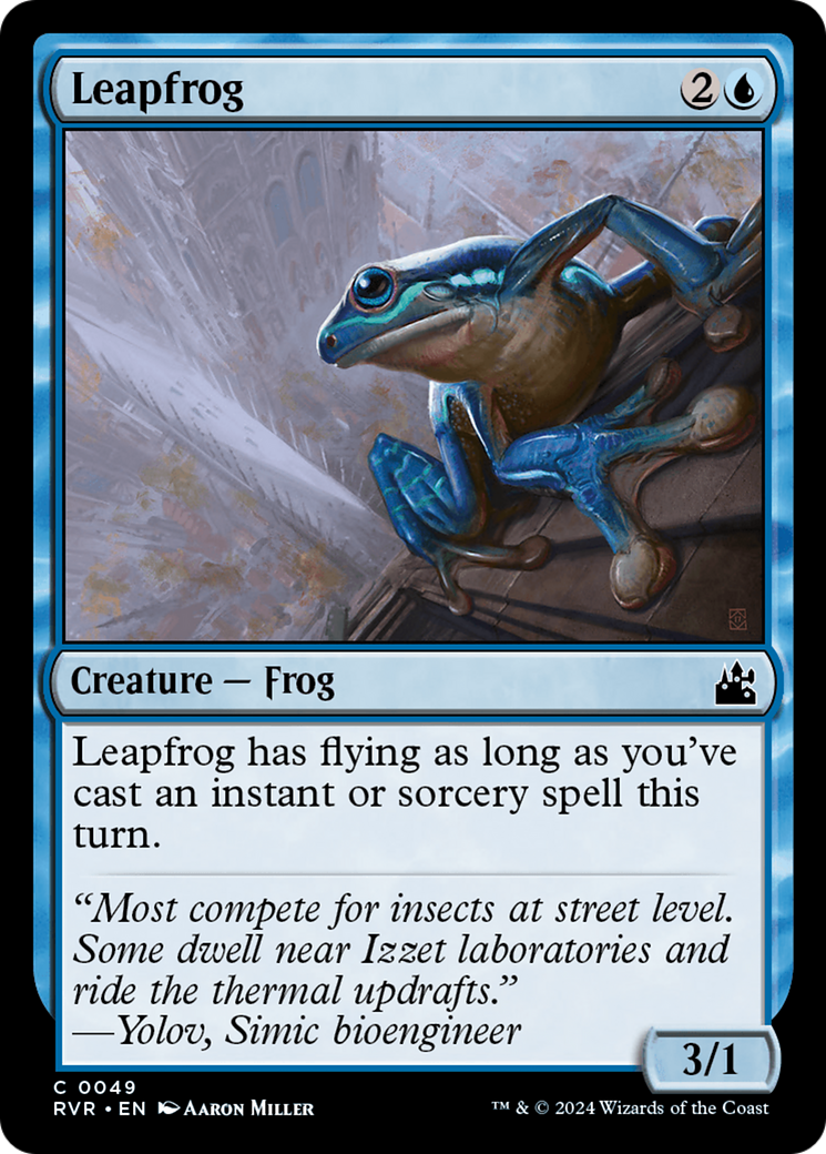 Leapfrog [Ravnica Remastered] | Card Citadel