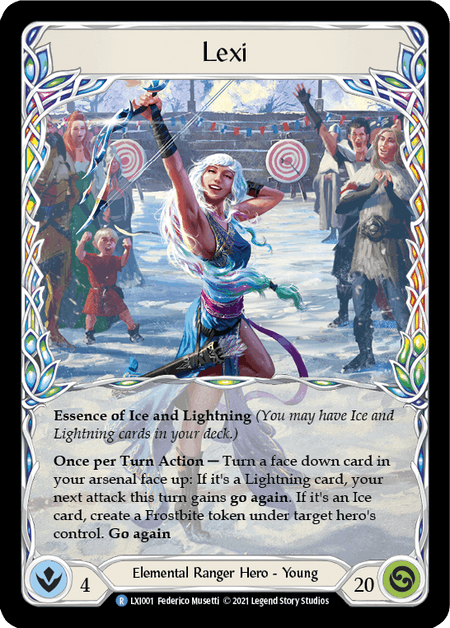 Lexi [LXI001] (Tales of Aria Lexi Blitz Deck)  1st Edition Rainbow Foil | Card Citadel