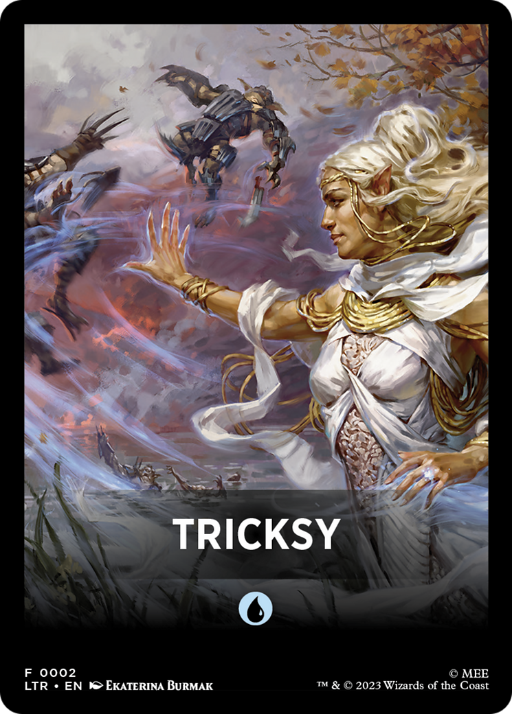 Tricksy Theme Card [The Lord of the Rings: Tales of Middle-Earth Tokens] | Card Citadel