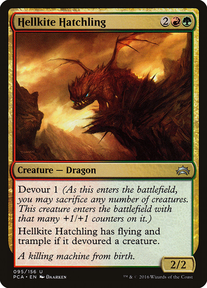 Hellkite Hatchling [Planechase Anthology] | Card Citadel