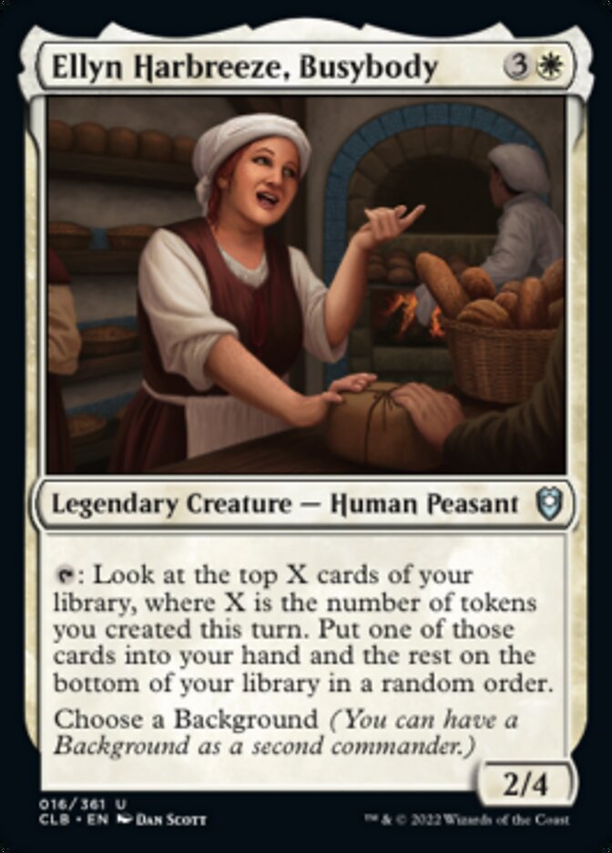 Ellyn Harbreeze, Busybody [Commander Legends: Battle for Baldur's Gate] | Card Citadel