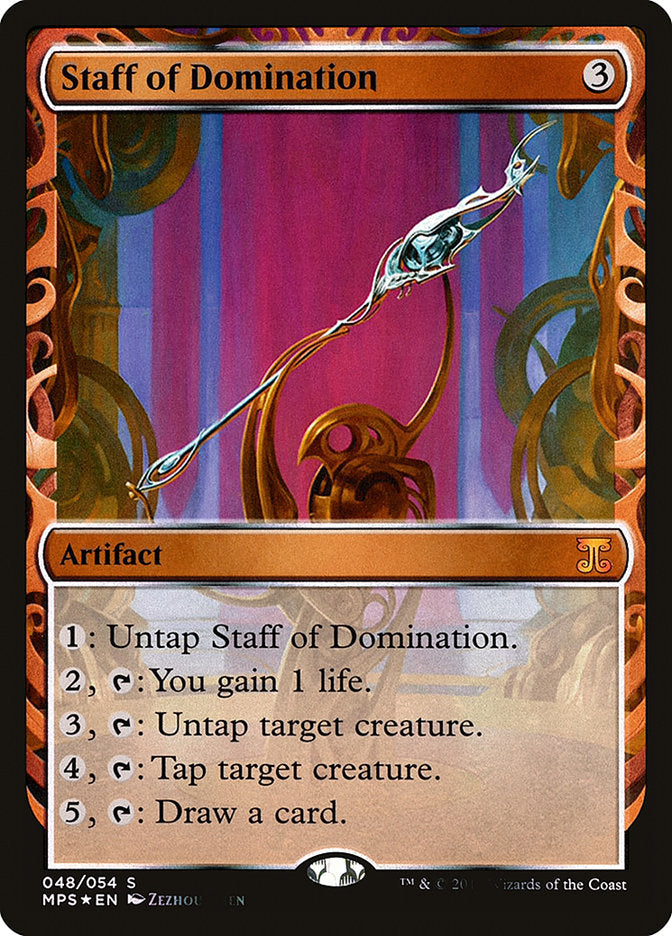 Staff of Domination [Kaladesh Inventions] | Card Citadel