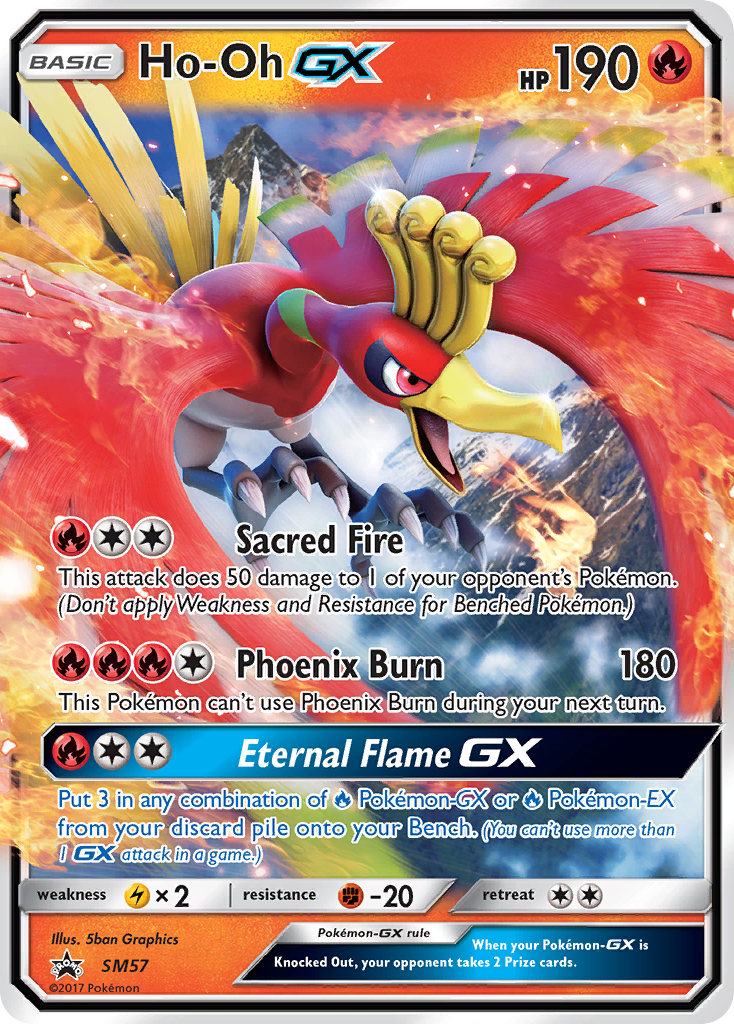 Ho-Oh GX (SM57) [Sun & Moon: Black Star Promos] | Card Citadel