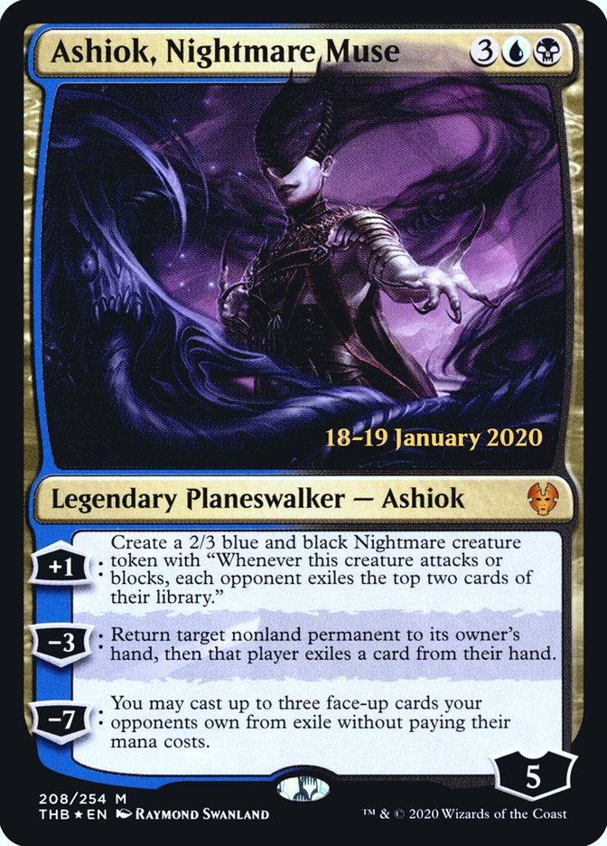 Ashiok, Nightmare Muse [Theros Beyond Death Prerelease Promos] | Card Citadel