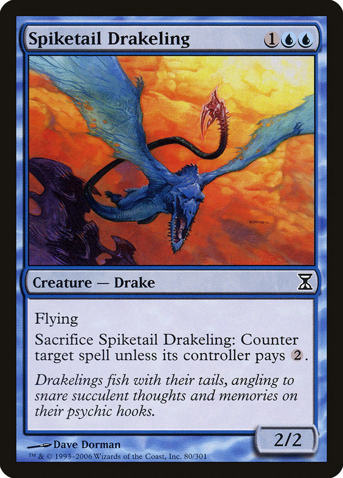 Spiketail Drakeling [Time Spiral] | Card Citadel