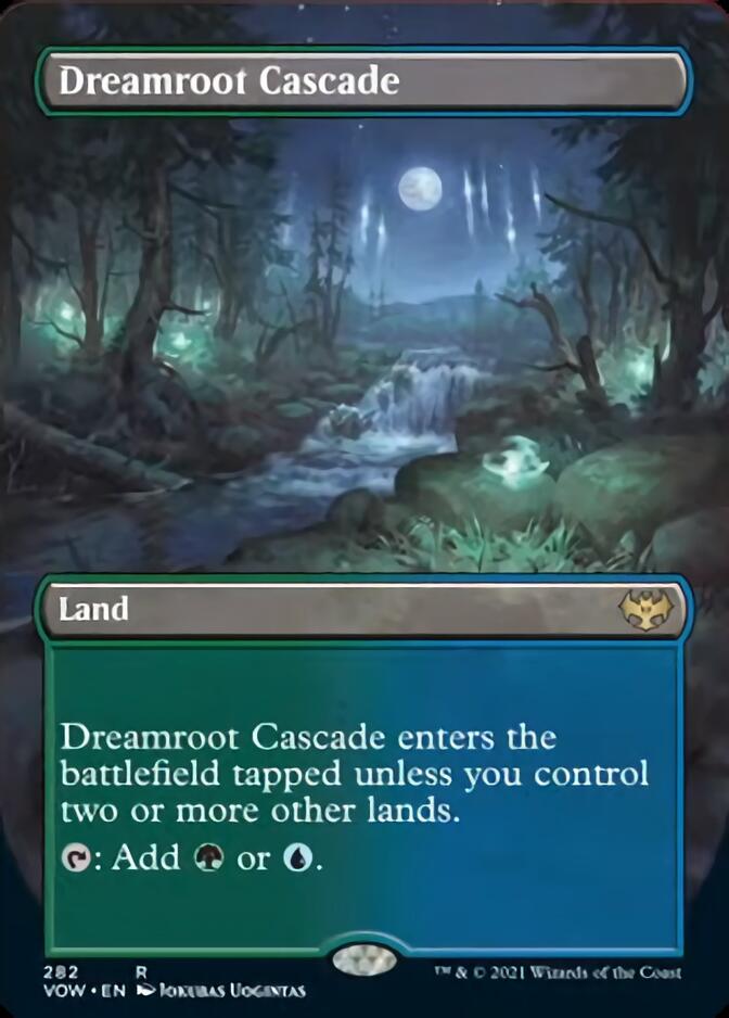 Dreamroot Cascade (Borderless) [Innistrad: Crimson Vow] | Card Citadel