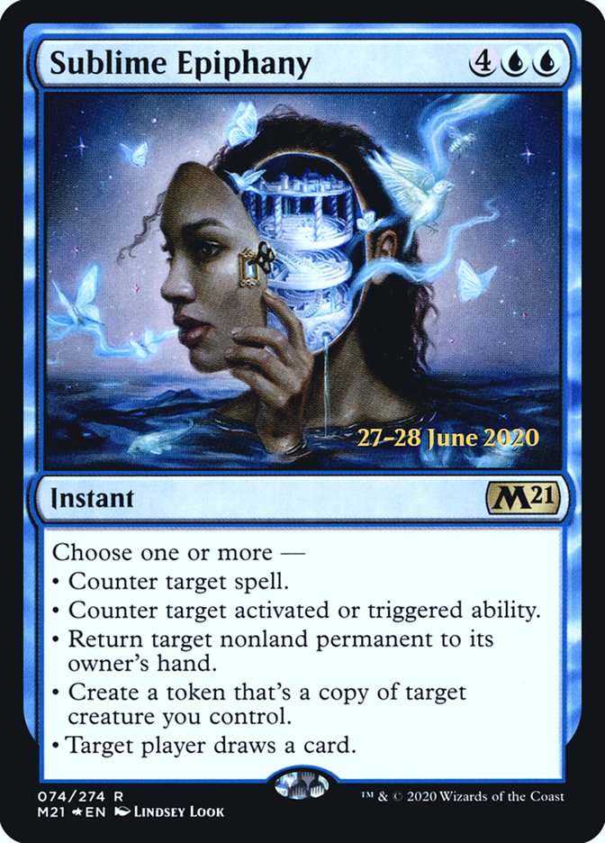 Sublime Epiphany  [Core Set 2021 Prerelease Promos] | Card Citadel