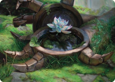 Timeless Lotus Art Card [Dominaria United Art Series] | Card Citadel