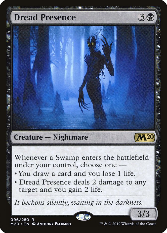 Dread Presence [Core Set 2020] | Card Citadel