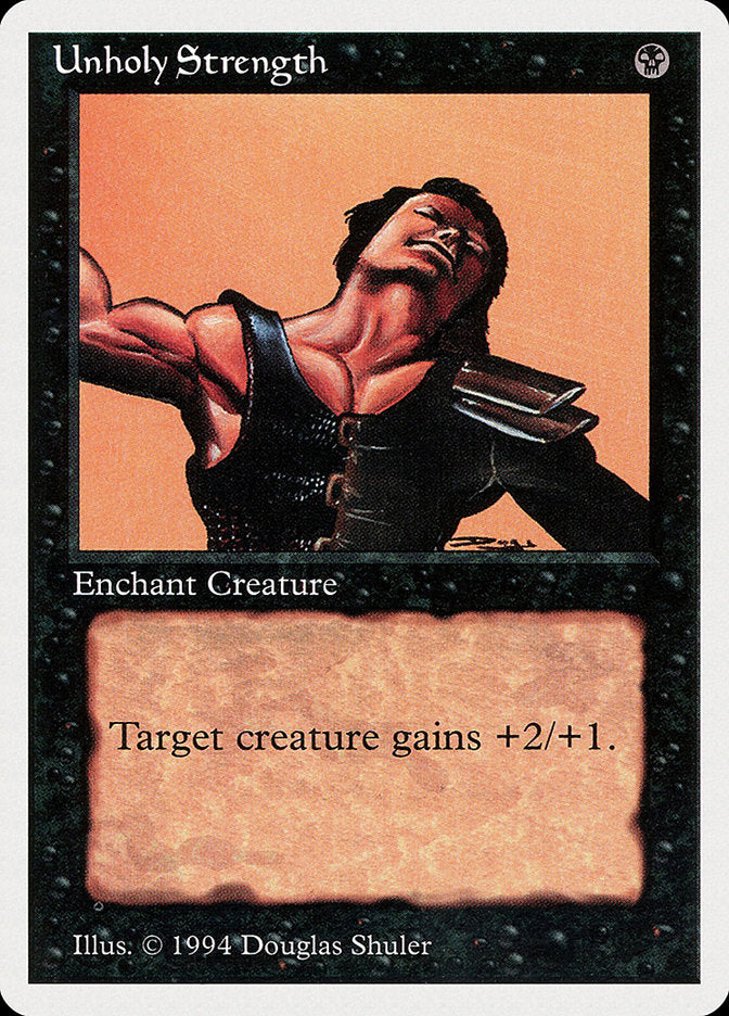 Unholy Strength [Summer Magic / Edgar] | Card Citadel