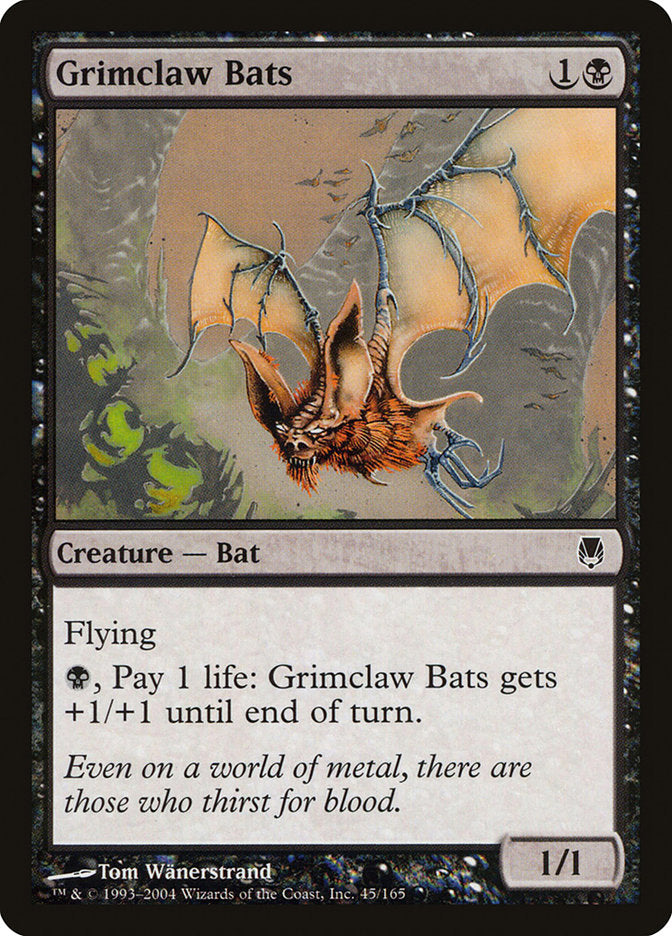 Grimclaw Bats [Darksteel] | Card Citadel