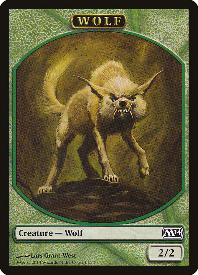 Wolf [Magic 2014 Tokens] | Card Citadel