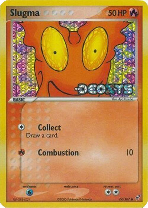 Slugma (74/107) (Stamped) [EX: Deoxys] | Card Citadel