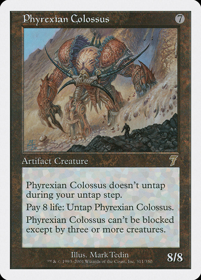 Phyrexian Colossus [Seventh Edition] | Card Citadel