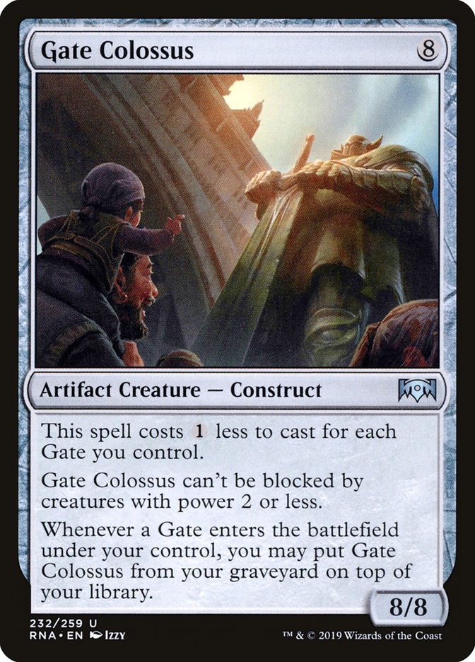 Gate Colossus [Ravnica Allegiance] | Card Citadel