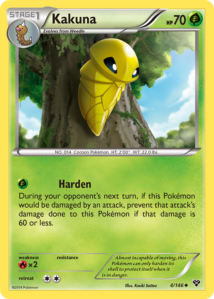 Kakuna (4/146) [XY: Base Set] | Card Citadel