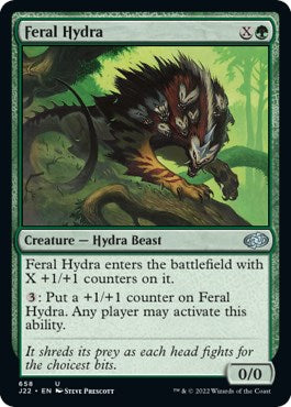 Feral Hydra [Jumpstart 2022] | Card Citadel