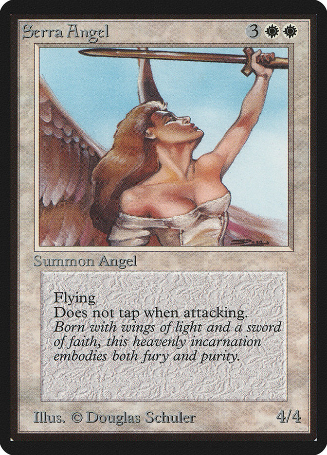 Serra Angel [Limited Edition Beta] | Card Citadel