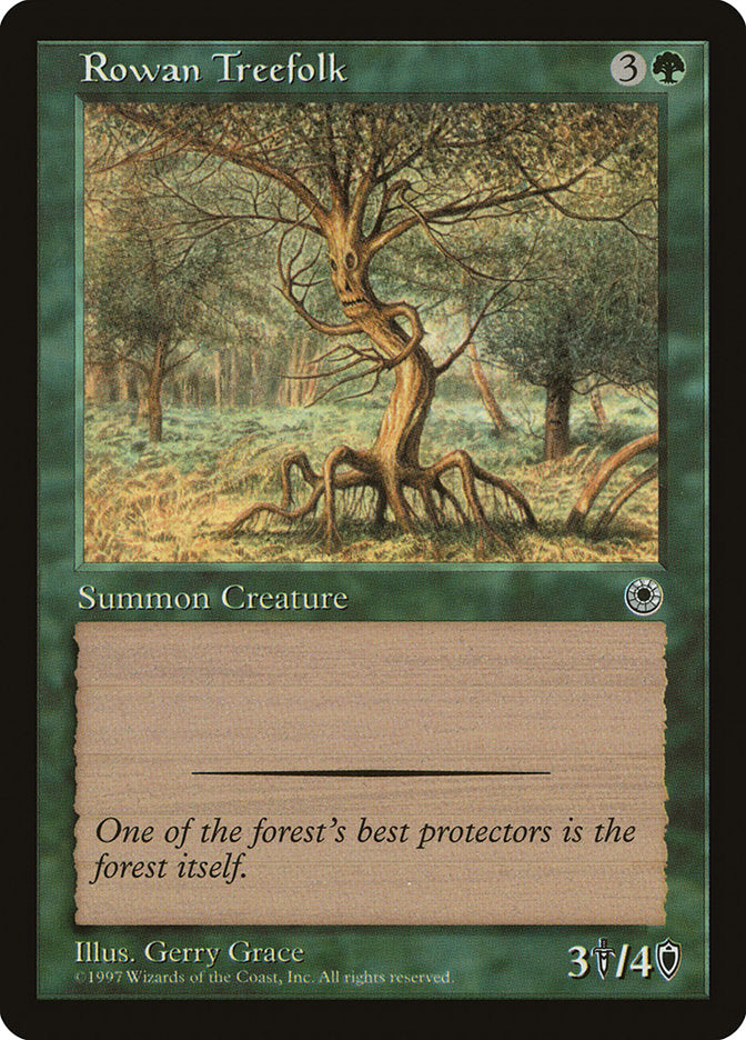 Rowan Treefolk [Portal] | Card Citadel