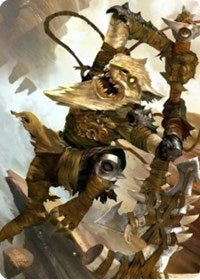 Teeterpeak Ambusher Art Card [Zendikar Rising Art Series] | Card Citadel