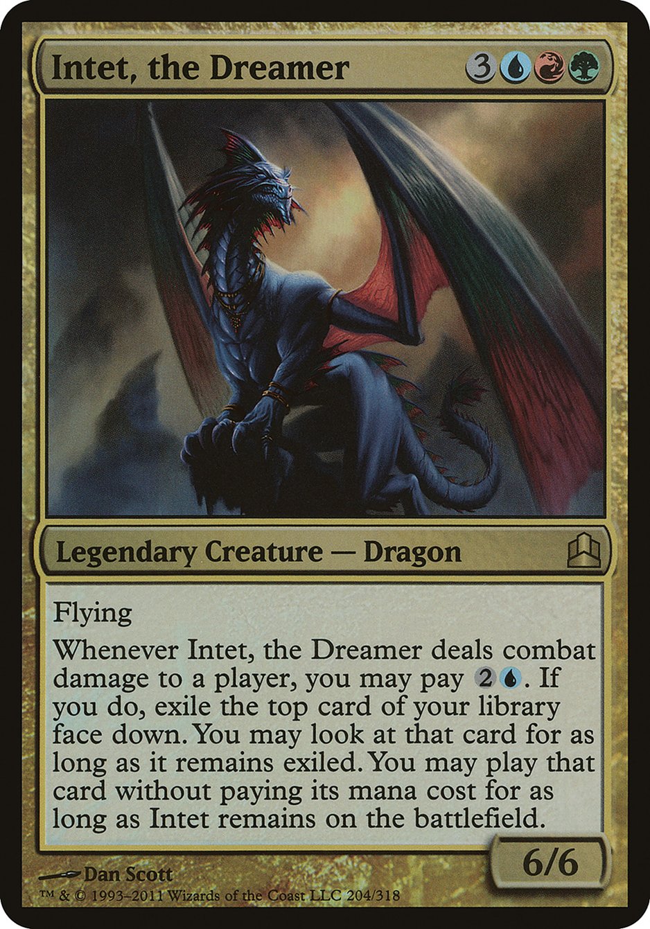 Intet, the Dreamer (Oversized) [Commander 2011 Oversized] | Card Citadel