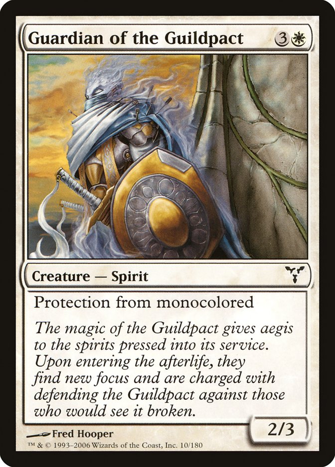 Guardian of the Guildpact [Dissension] | Card Citadel