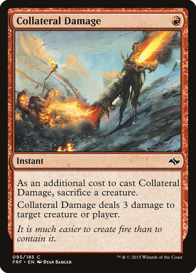 Collateral Damage [Fate Reforged] | Card Citadel