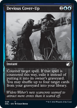 Devious Cover-Up [Innistrad: Double Feature] | Card Citadel