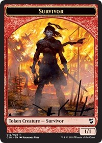 Survivor // Myr (023) Double-sided Token [Commander 2018 Tokens] | Card Citadel