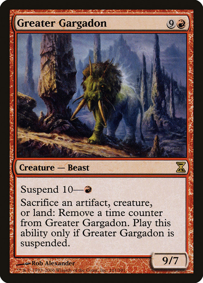 Greater Gargadon [Time Spiral] | Card Citadel