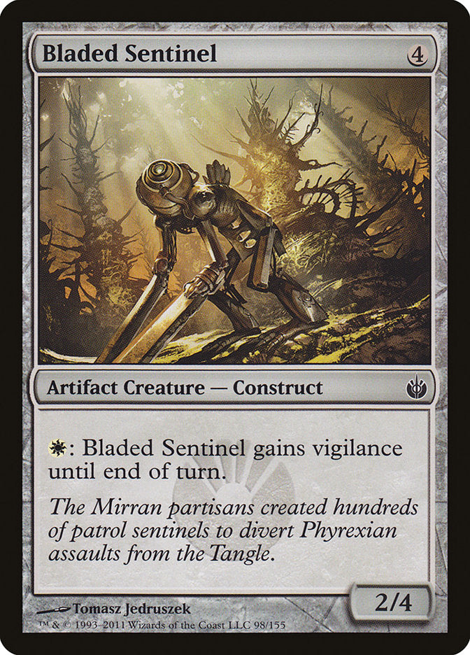 Bladed Sentinel [Mirrodin Besieged] | Card Citadel