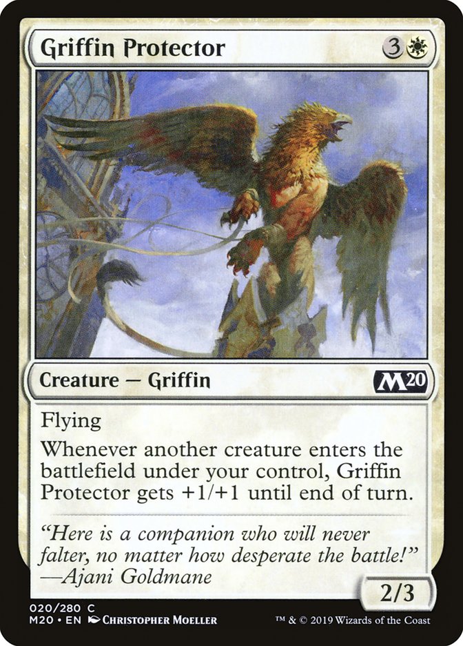 Griffin Protector [Core Set 2020] | Card Citadel