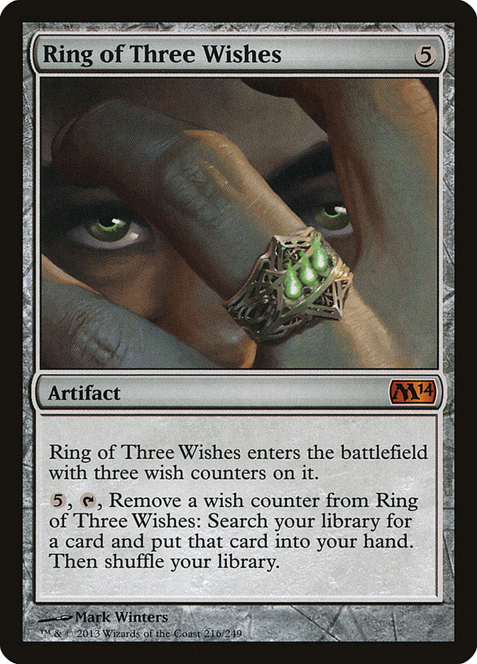 Ring of Three Wishes [Magic 2014] | Card Citadel