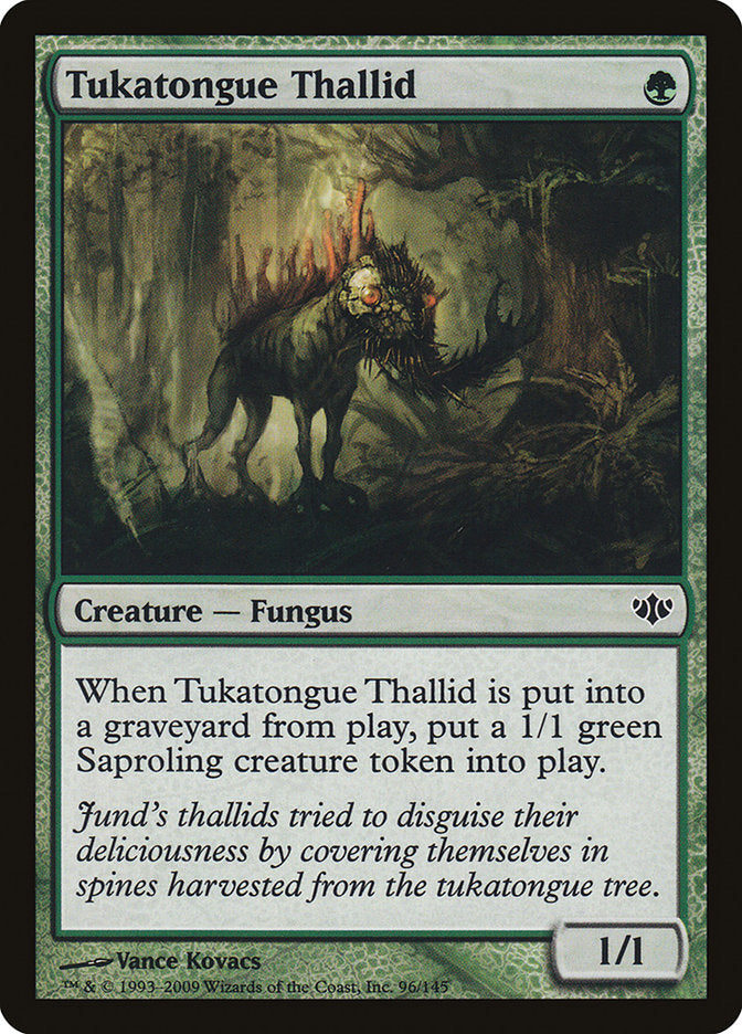 Tukatongue Thallid [Conflux] | Card Citadel