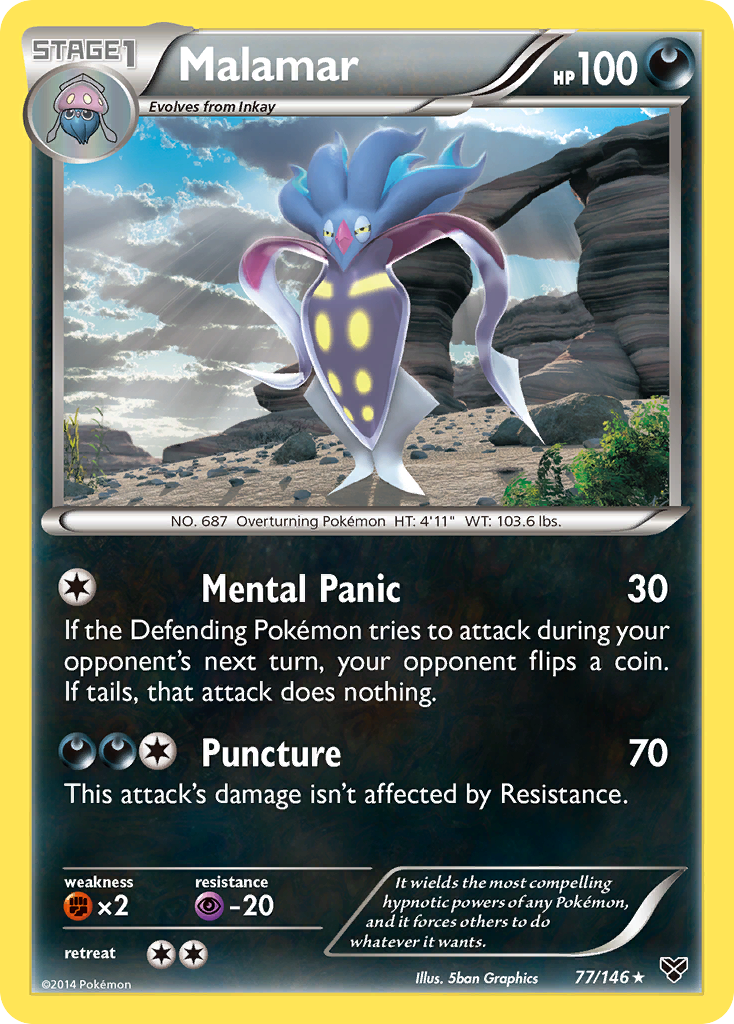 Malamar (77/146) [XY: Base Set] | Card Citadel